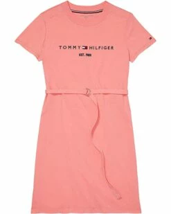 Buy ⭐ Tommy Hilfiger Adaptive🧨 Dresses Essential T-Shirt Dress with Magnetic Closure at Shoulders ⭐