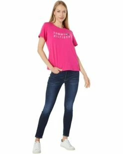 Buy ✔️ Tommy Hilfiger Sport Shirts & Tops Short Sleeve Graphic Crew 🛒 -Tommy Hilfiger Shop 611PrTAKdBL. AC SR736920