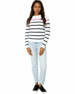 Cheapest ❤️ Tommy Hilfiger Sweaters Stripe Cabel Crew Sweater 🤩 -Tommy Hilfiger Shop 612DcsG45L. AC SR736920