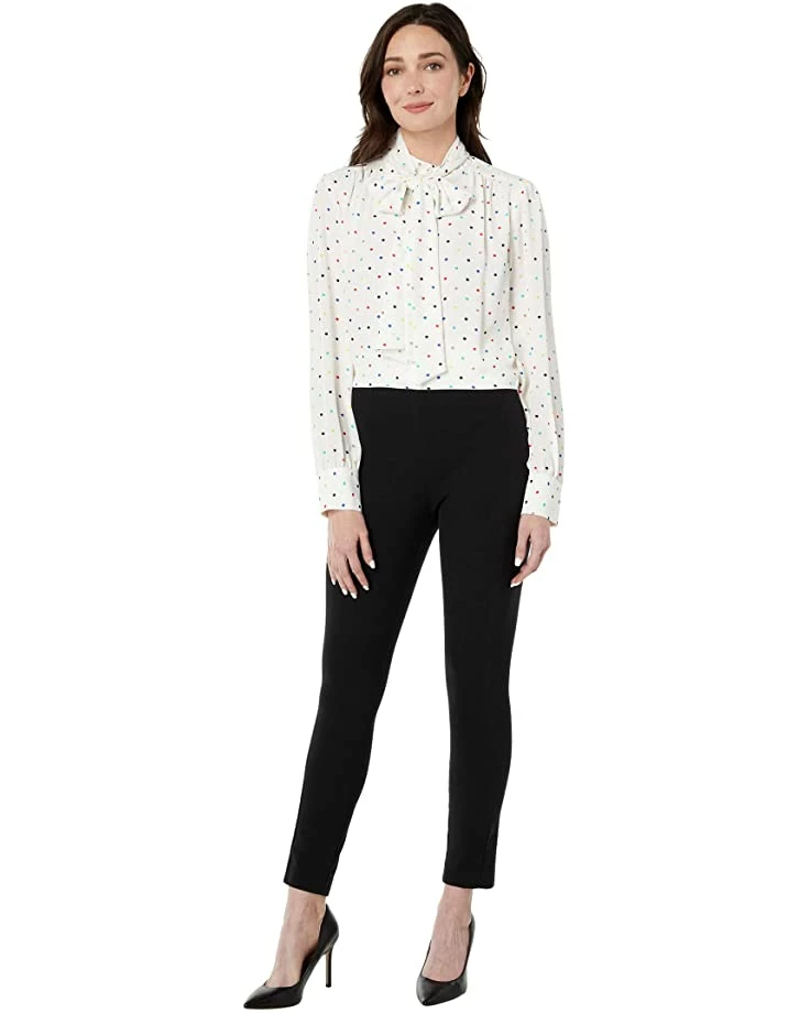 Deals ✔️ Tommy Hilfiger Shirts & Tops Long Sleeve Dot Bow Blouse ⭐ 4 Deals ✔️ Tommy Hilfiger Shirts & Tops Long Sleeve Dot Bow Blouse ⭐ - Image 4