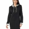 Coupon ✔️ Tommy Hilfiger⌛ Dresses French Terry Zip-Up Hoodie Dress 🥰