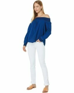 Top 10 ⭐ Tommy Hilfiger Shirts & Tops Over-the-Shoulder Cotton Blouse 👏 -Tommy Hilfiger Shop 61KIau3fKFL. AC SR736920