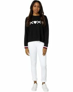 Wholesale ❤️ Tommy Hilfiger Sweaters Crop Xoxo Sweater 🤩 -Tommy Hilfiger Shop 61MlP2mJEL. AC SR736920