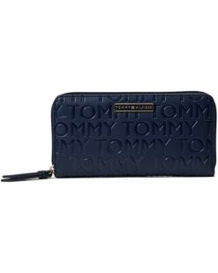 Hot Sale ✨ Tommy Hilfiger Wallets Irene II Zip Around Wallet Embossed Smooth PVC ⭐ -Tommy Hilfiger Shop 61SBx9B JTL. AC SR736920