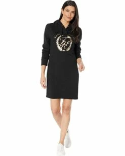Promo 🤩 Tommy Hilfiger Dresses French Terry Hoodie😀 Dress ⭐ -Tommy Hilfiger Shop 61SLlJf9EJL. AC SR736920