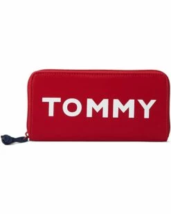 Budget 🛒 Tommy Hilfiger Wallets Erin II Zip Around Wallet Bold Logo Color-Block Nylon ❤️ -Tommy Hilfiger Shop 61TfQujZXL. AC SR736920