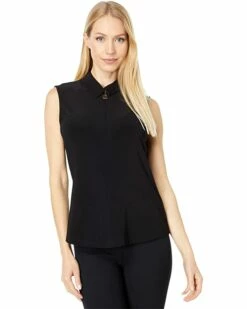 New ✨ Tommy Hilfiger Shirts & Tops Sleeveless Logo Zip 🌟