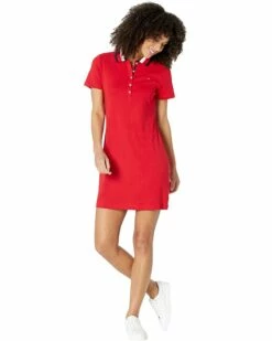 Buy ✨ Tommy Hilfiger🛒 Dresses Micro Polka Dot Polo✔️ Dress ❤️ -Tommy Hilfiger Shop 61VDKADjA2S. AC SR736920