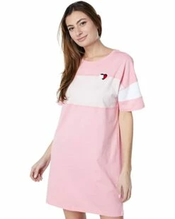 Brand new 🛒 Tommy Hilfiger Dresses Short Sleeve Color-Block Dress 🛒 -Tommy Hilfiger Shop 61XxTEnJ7fL. AC SR736920