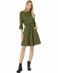 Outlet 👍 Tommy Hilfiger Dresses Roll Tab Alton Dress 👍