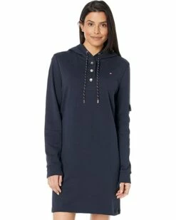 Deals ⌛ Tommy Hilfiger🔥 Dresses French Terry Snap Hoodie🛒 Dress ⭐ -Tommy Hilfiger Shop 61Zbgq0pw4L. AC SR736920