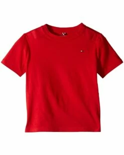 Discount 🔔 Tommy Hilfiger Adaptive Shirts & Tops Classic Nantucket T-Shirt With Velcro Closures (Little Kids/Big Kids) ✔️