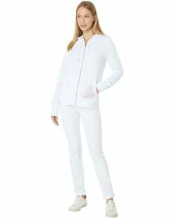 Promo 🎁 Tommy Hilfiger Hoodies & Sweatshirts Eyelet Zip Hoodie ⌛ -Tommy Hilfiger Shop 61hZ4t86btL. AC SR736920