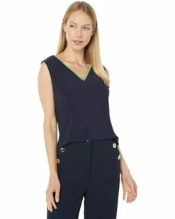 Coupon 🌟 Tommy Hilfiger Shirts & Tops Piped Color-Blocked Knit 🎉