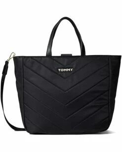 Wholesale 🤩 Tommy Hilfiger Handbags Charlize Tote Solid Nylon 👍