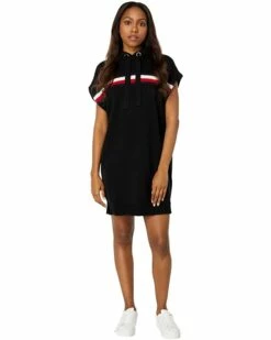 Coupon ✨ Tommy Hilfiger👍 Dresses Short Sleeve Hooded Sweaterdress ✨ -Tommy Hilfiger Shop 61pPHpTjEIL. AC SR736920