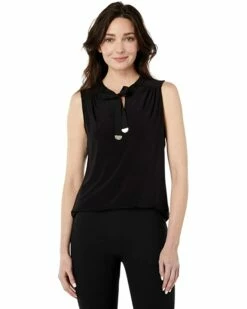 New 🎁 Tommy Hilfiger Shirts & Tops Sleeveless Tie Neck Knit ✔️ -Tommy Hilfiger Shop 61sJ6E3owL. AC SR736920