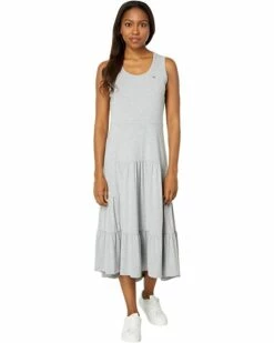 Top 10 ⌛ Tommy Hilfiger🔥 Dresses Tiered Maxi Dress 🧨