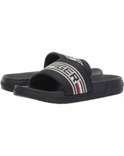 Budget 🥰 Tommy Hilfiger Kids Sandals Geo Logo Slide (Little Kid/Big Kid) ❤️