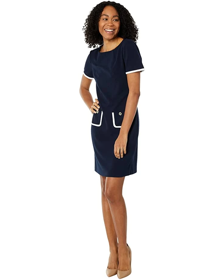 Deals ๐ฏ Tommy Hilfiger Dresses Short Sleeve Scuba Crepe Dress with Pocket Trim ๐ 4 Deals ๐ฏ Tommy Hilfiger Dresses Short Sleeve Scuba Crepe Dress with Pocket Trim ๐ - Image 4