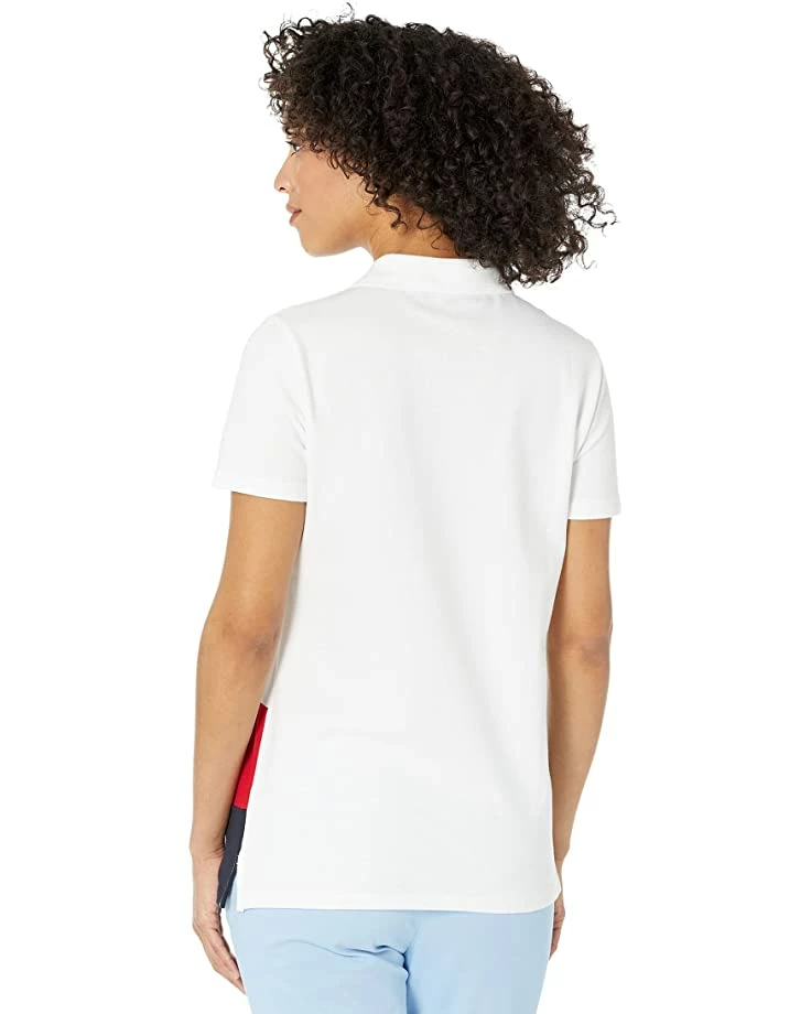 Buy ✨ Tommy Hilfiger Shirts & Tops Pieced Global Zip Polo ⌛ 2 Buy ✨ Tommy Hilfiger Shirts & Tops Pieced Global Zip Polo ⌛ - Image 2