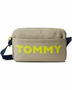 Best Sale 🔥 Tommy Hilfiger Handbags Erin II Camera Crossbody Bold Logo Color-Block Nylon 💯 -Tommy Hilfiger Shop 61zmoQJsKlL. AC SR736920