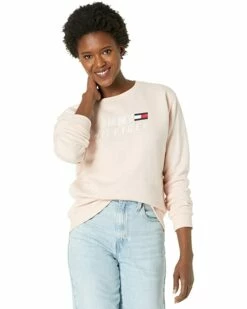 Budget ❤️ Tommy Hilfiger Sport Shirts & Tops Fleece Color-Blocked Crew 😉 -Tommy Hilfiger Shop 71 XpSAki1L. AC SR736920