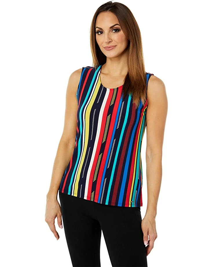 Cheapest ๐ Tommy Hilfiger Shirts & Tops Sleeveless Snap Shoulder Stripe Knit Top โ 1 Cheapest ๐ Tommy Hilfiger Shirts & Tops Sleeveless Snap Shoulder Stripe Knit Top โ