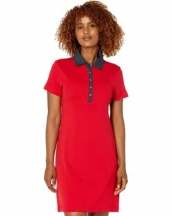 Flash Sale 🔔 Tommy Hilfiger Dresses Polo Dot Dress ✔️ -Tommy Hilfiger Shop 715guR3J5S. AC SR736920