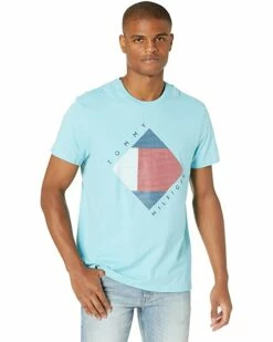 Cheap 🥰 Tommy Hilfiger Adaptive Shirts & Tops Hunter Adaptive T-Shirt with Magnetic-Buttons at Shoulders ❤️