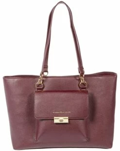 Flash Sale ⌛ Tommy Hilfiger Handbags Francesca II-Tote-Pebble PVC 🔥
