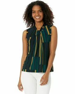 Flash Sale 👍 Tommy Hilfiger Shirts & Tops Sleeveless Knot Neck Stripe Knit 💯