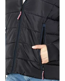 Top 10 🌟 Tommy Hilfiger Coats & Outerwear Short Puffer w/ Sleeve Detail ❤️ -Tommy Hilfiger Shop 71ACZ5aWYVL. AC SR736920