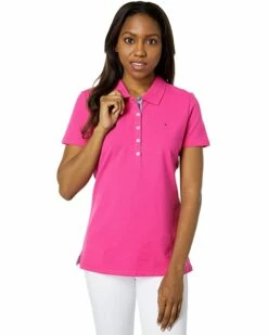 Hot Sale 🛒 Tommy Hilfiger Shirts & Tops Short Sleeve Solid Polo ⭐
