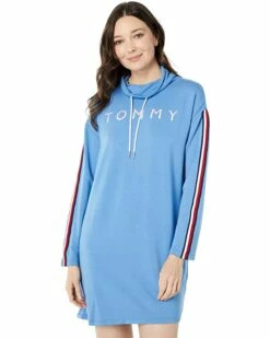 New 🧨 Tommy Hilfiger Dresses Cowl Neck Sweaterdress ⭐