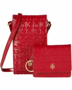 Flash Sale ✨ Tommy Hilfiger Wallets Boxed Set Phone Crossbody with Coin Purse Debossed Patent PVC ✨ -Tommy Hilfiger Shop 71CaHVlstOL. AC SR736920