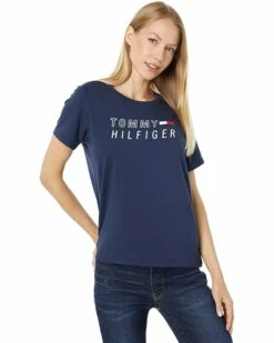 Buy ✔️ Tommy Hilfiger Sport Shirts & Tops Short Sleeve Graphic Crew 🛒 -Tommy Hilfiger Shop 71FvTmLwxL. AC SR736920