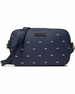 Hot Sale 👍 Tommy Hilfiger Handbags Irene II Camera Crossbody Corporate Critter Texture PVC ⭐ -Tommy Hilfiger Shop 71IXhLiTicL. AC SR736920