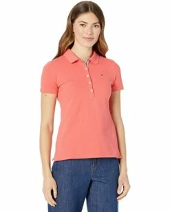 Best Pirce ✔️ Tommy Hilfiger Shirts & Tops Short Sleeve Solid Polo 😍 -Tommy Hilfiger Shop 71L771DLvKL. AC SR736920