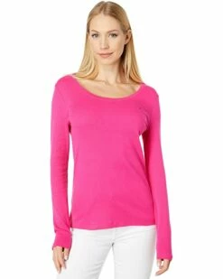 Budget ⭐ Tommy Hilfiger Shirts & Tops Long Sleeve Scoop Neck Tee 💯