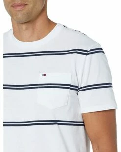 Brand new ❤️ Tommy Hilfiger Shirts & Tops Short Sleeve Crew Neck T-Shirt with Pocket ✔️ -Tommy Hilfiger Shop 71MvWnidH2S. AC SR736920