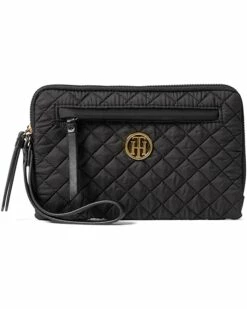 Best Sale ❤️ Tommy Hilfiger Handbags Paige II - Zip Wristlet - Quilted Nylon 🌟