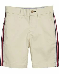 Budget 🤩 Tommy Hilfiger Adaptive Signature Stripe Shorts with VELCRO® Closure (Toddler/Little Kids/Big Kids) ✨
