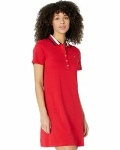 Buy ✨ Tommy Hilfiger🛒 Dresses Micro Polka Dot Polo✔️ Dress ❤️