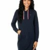 New ✔️ Tommy Hilfiger😍 Dresses Ottoman Hoodie Dress 😉