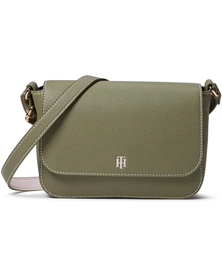 Budget 👍 Tommy Hilfiger Handbags Lynn II Flap Crossbody Pebble PVC 🛒 8 Budget 👍 Tommy Hilfiger Handbags Lynn II Flap Crossbody Pebble PVC 🛒 - Image 8