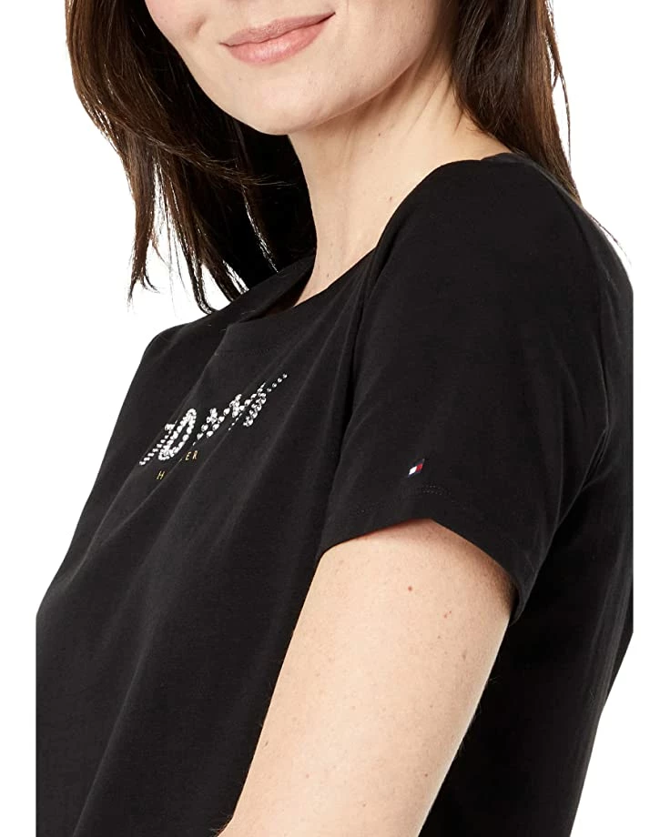 Hot Sale ❤️ Tommy Hilfiger Shirts & Tops Embellished T-Shirt 😀 3 Hot Sale ❤️ Tommy Hilfiger Shirts & Tops Embellished T-Shirt 😀 - Image 3