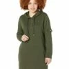 Deals ⌛ Tommy Hilfiger🔥 Dresses French Terry Snap Hoodie🛒 Dress ⭐