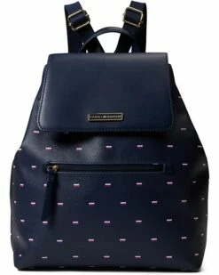 Brand new 🤩 Tommy Hilfiger Backpacks Irene II Flap Backpack Corporate Critter Texture PVC ✨ -Tommy Hilfiger Shop 71Y4XyL90L. AC SR736920