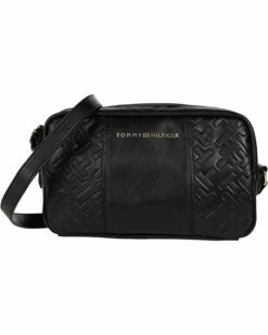 Best deal ✔️ Tommy Hilfiger Handbags Kinsley II-Camera Crossbody-TH Bias Embossed PVC 👏